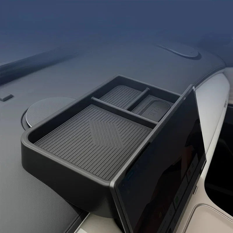 EVSTITAN Center Console Screen Back Storage Box for Geely EX5 EM-i