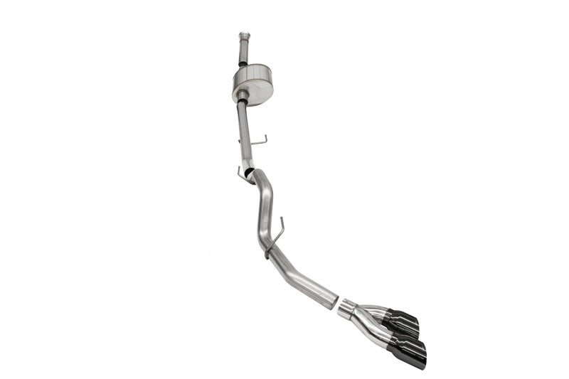 CORSA Performance 2021-2022 Ford F-150 SuperCab/6.5in Bed 5.0L V8 Xtreme Cat-Back Single Side Exit-Black PVD 21148BLK