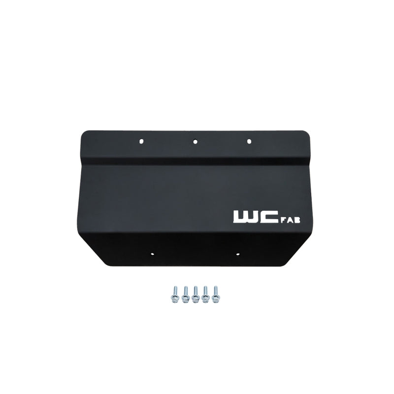 Wehrli 01-10 GM Duramax 6.6L Lower Splash Shield Kit - WCFab Red