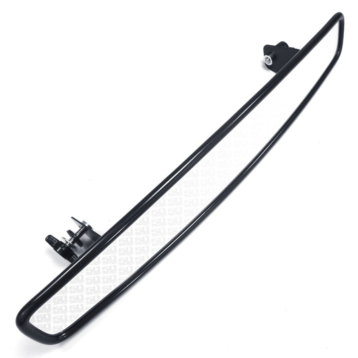 50 Caliber Racing 15" Convex Rear View Mirror with Clamps
