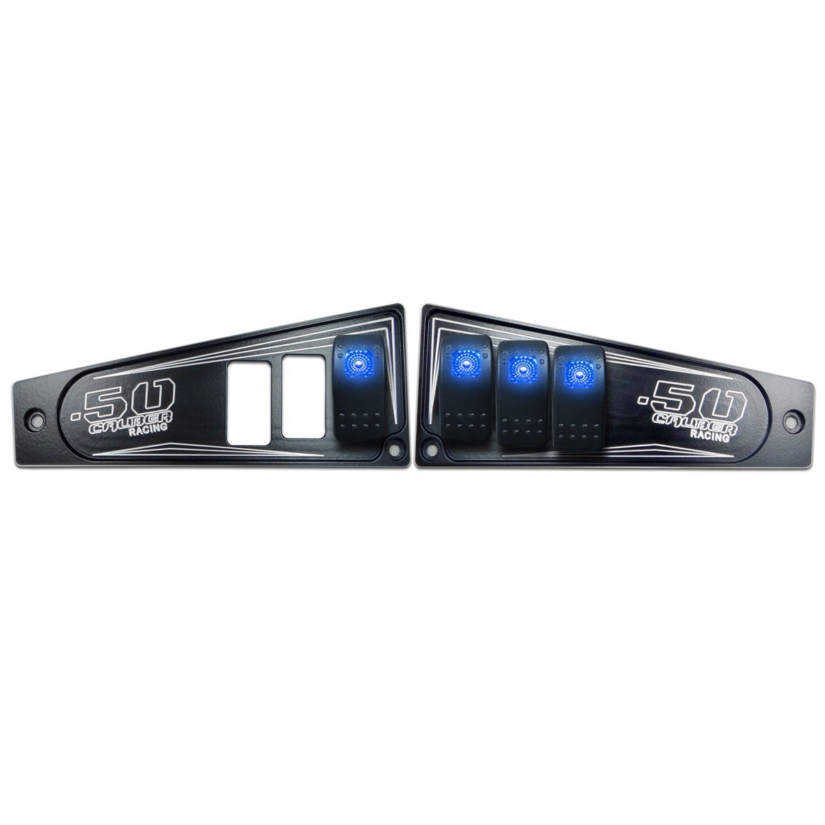 50 Caliber Racing Ride Command XP1000 6 Switch Dash Panel