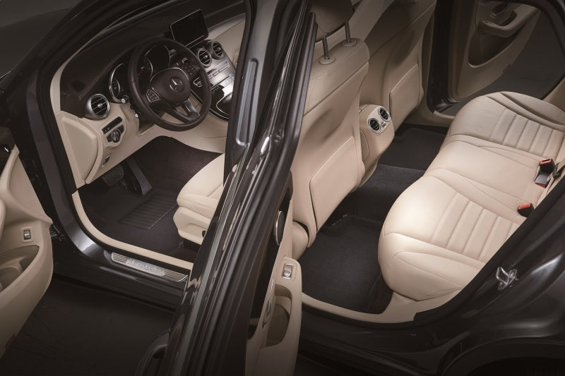 3D MAXpider 21-22 Tesla Model Y Elegant 1st 2nd Row - Floor Mat Set (Black) L1TL02704709
