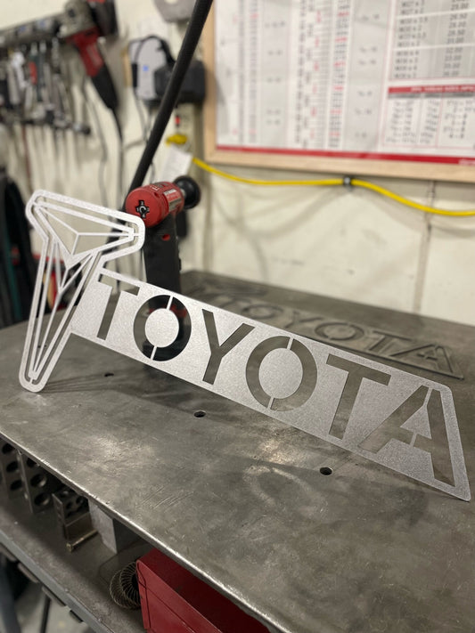 Elevate Metalcraft Vintage Toyota Sign Shop Wall Art Decor 80s Toyota Offroad Gift Toyota Christmas Gift Classic Pickup Truck Logo