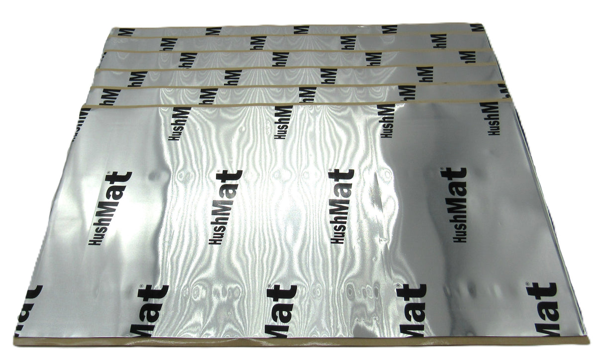 Universal Auto & Truck Heavy Duty Hoodliner Insulation - 6 Sheets 12inx23in ea