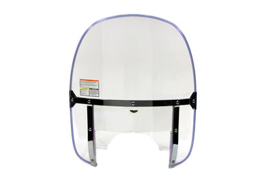 Beaded Windshield with Clear Lower - N2235