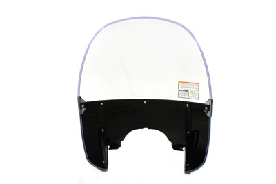 Beaded Windshield Black Lower - N2234