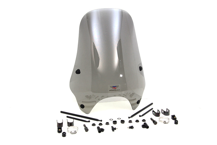 Windshield Poly Lt Gray High - N25001