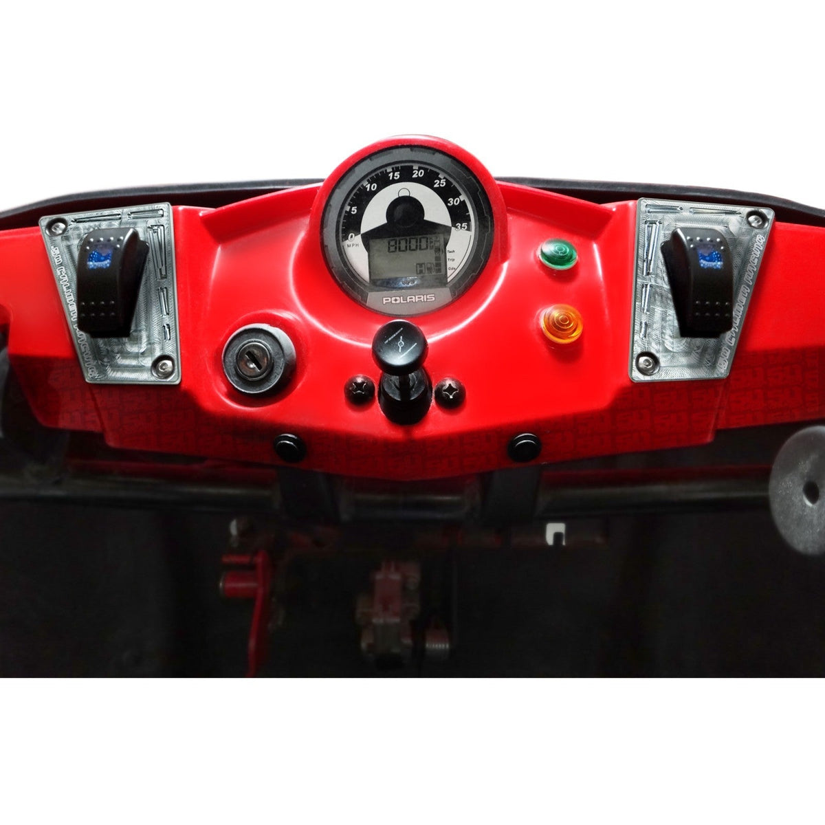 50 Caliber Racing Polaris RZR 170 2 Switch Dash Panel Kit