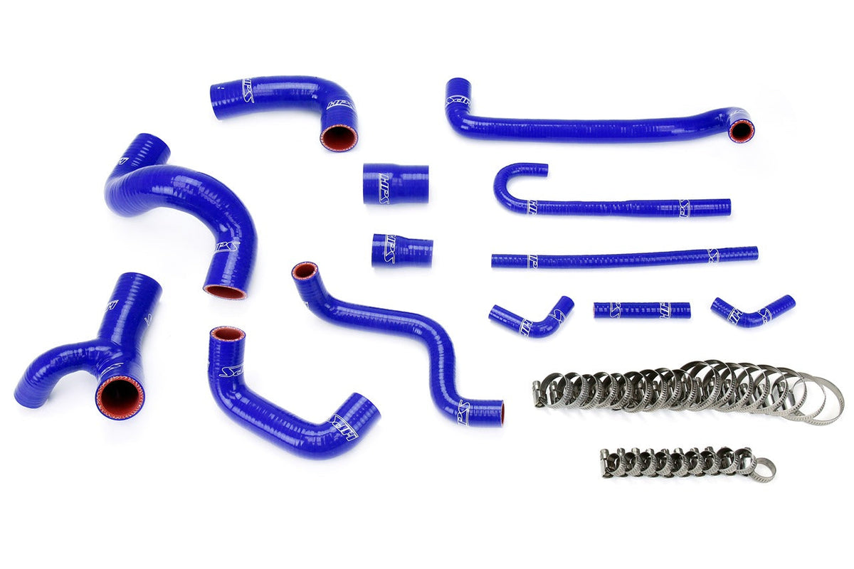 HPS Performance HPS Reinforced Silicone Radiator, Heater and Water Hose Coolant Kit BMW 88-91 E30 M3 Left Hand Drive , 57-1209