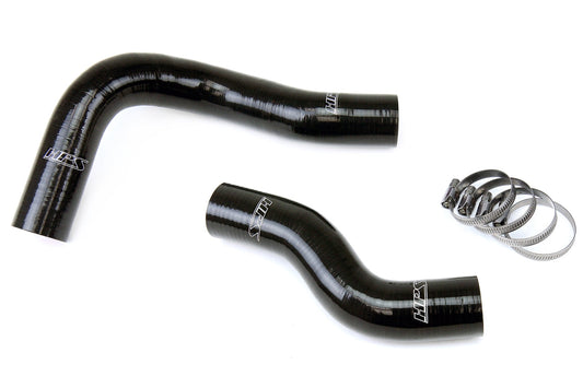 HPS Performance HPS Black Reinforced Silicone Radiator Hose Kit Coolant Lexus 08-13 ISF V8 5.0L