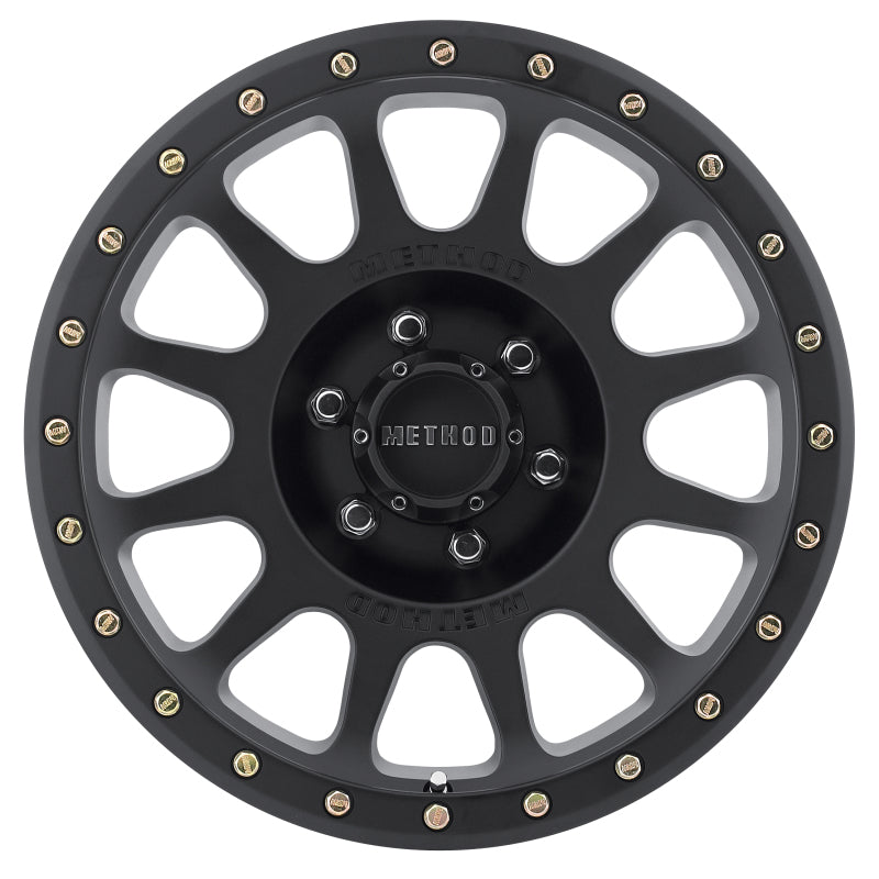 797 Offroad Method MR305 NV 18x9 -12mm Offset 6x5.5 108mm CB Matte Black Wheel