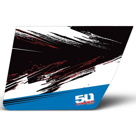50 Caliber Racing RZR Voodoo Blue sticker kit