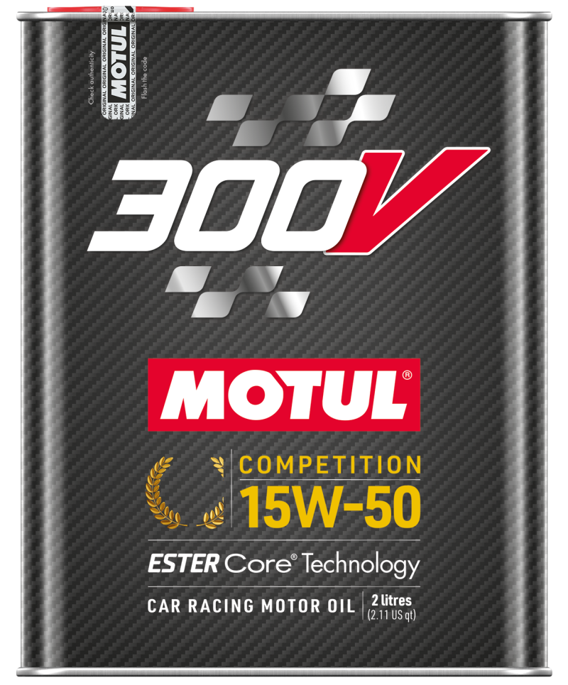 Motul 2L 300V Competition 15W50 - SINGLE