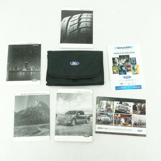 2015 Ford F150 Owners Manual Owners Guide Book Set Pouch