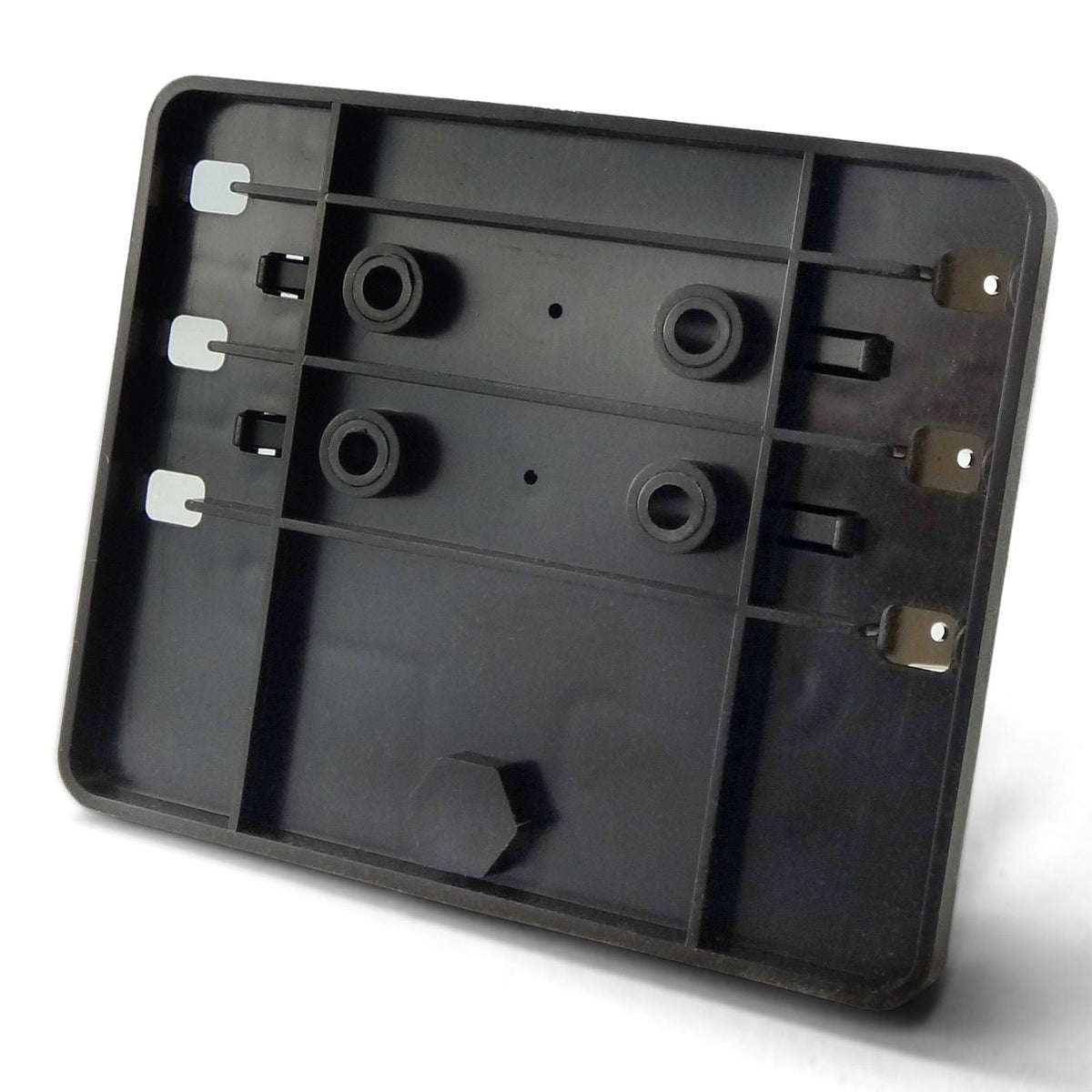 50 Caliber Racing 6 Way 12V Circuit Screw Fuse Block - LED Indicators