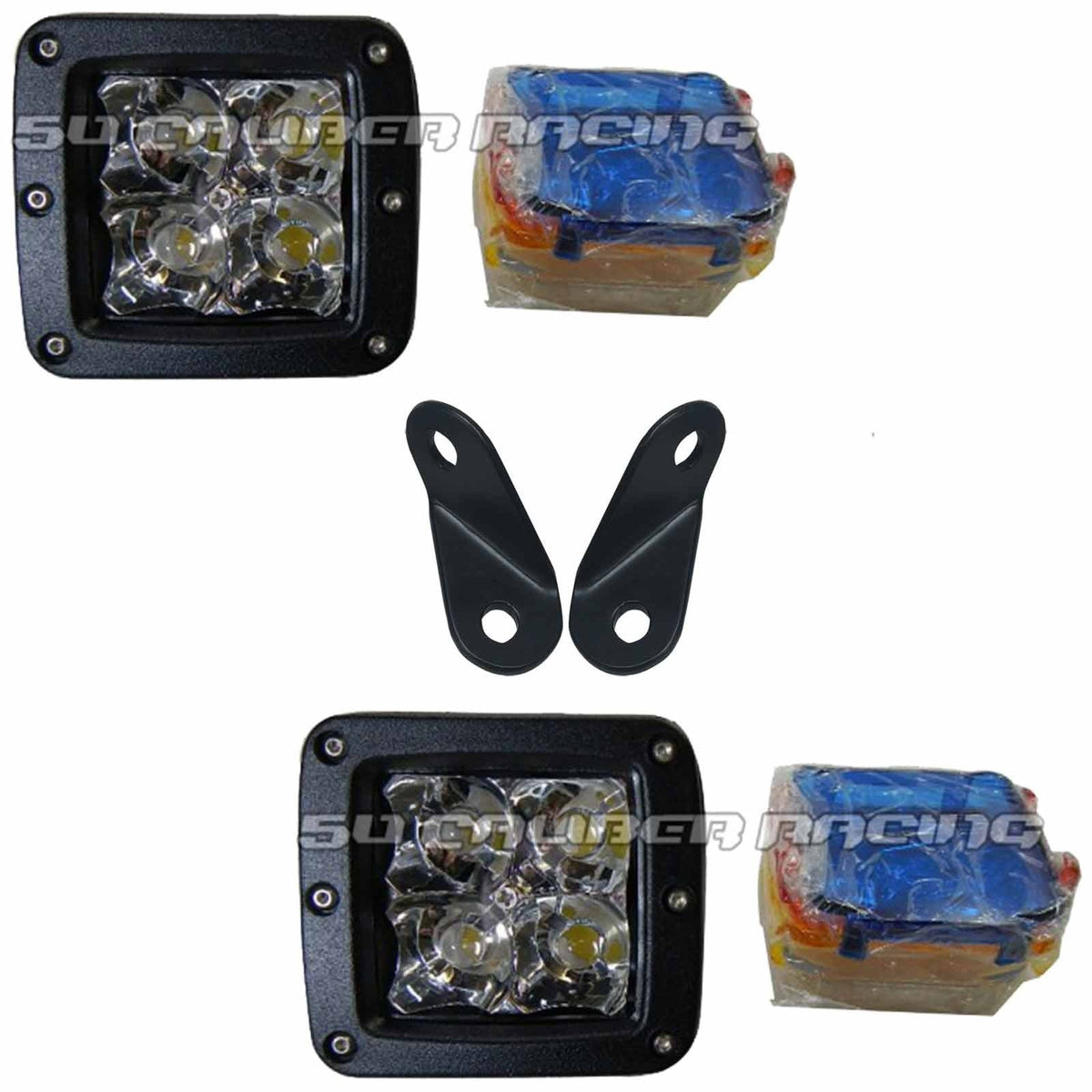 50 Caliber Racing Polaris RZR 170 Pod Light Mounting Brackets