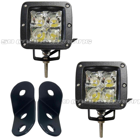 50 Caliber Racing Polaris General Pod Light Mounting Brackets
