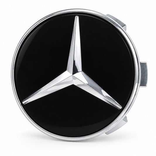 75mm Floating Center Wheel Caps for Mercedes Benz