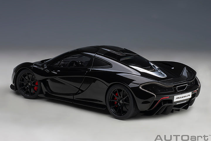 AUTOart 2013 Mclaren P1 Fire Black w/ Red Interior 1:18