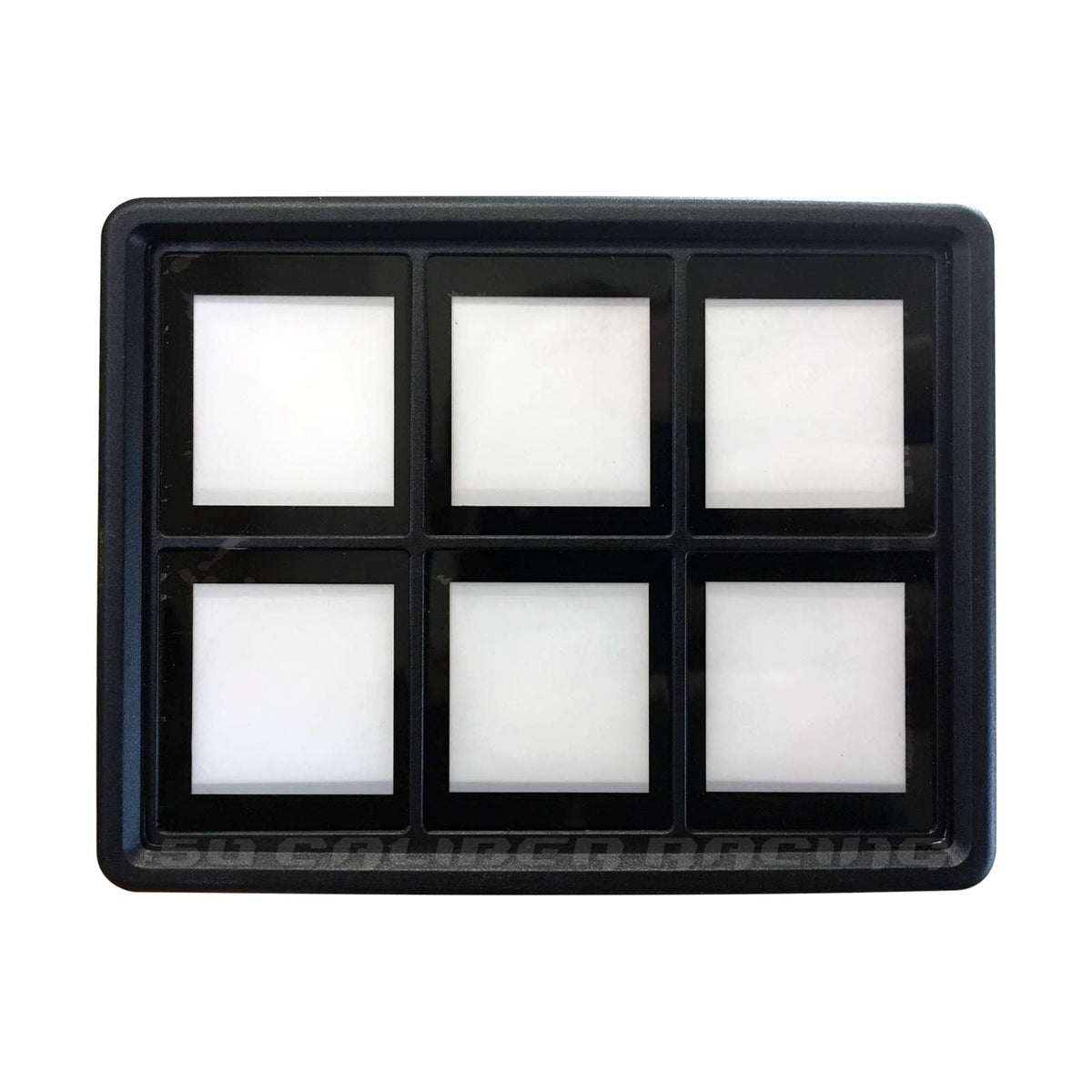 50 Caliber Racing Slim Mount 6 Switch Touch Panel