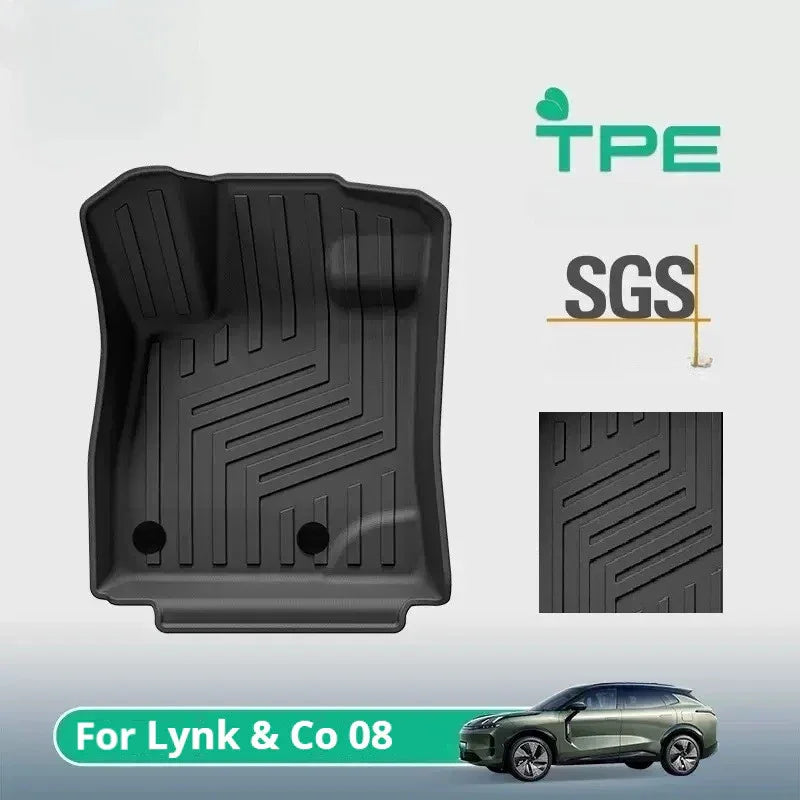 EVSTITAN Trunk Mats and Floor Mats for Lynk & Co 08