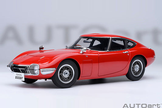 AUTOart 1967 Toyota 2000GT (Upgraded Version) Red 1:18