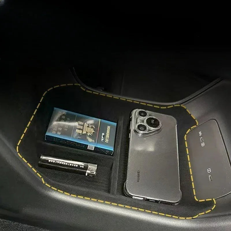 EVSTITAN Lower Center Console Storage Box for ZEEKR 7X