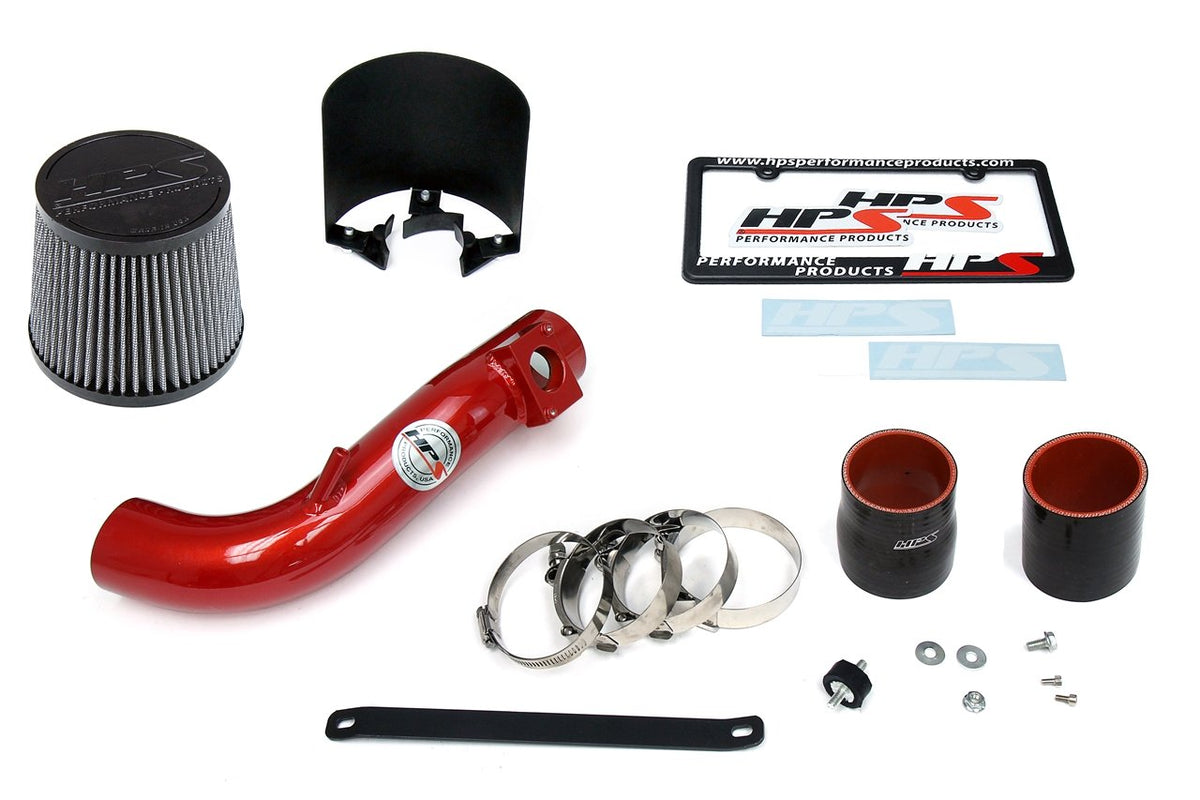 08-14 Lancer Non-Turbo EGR Intake, Red, HPS 827-162R