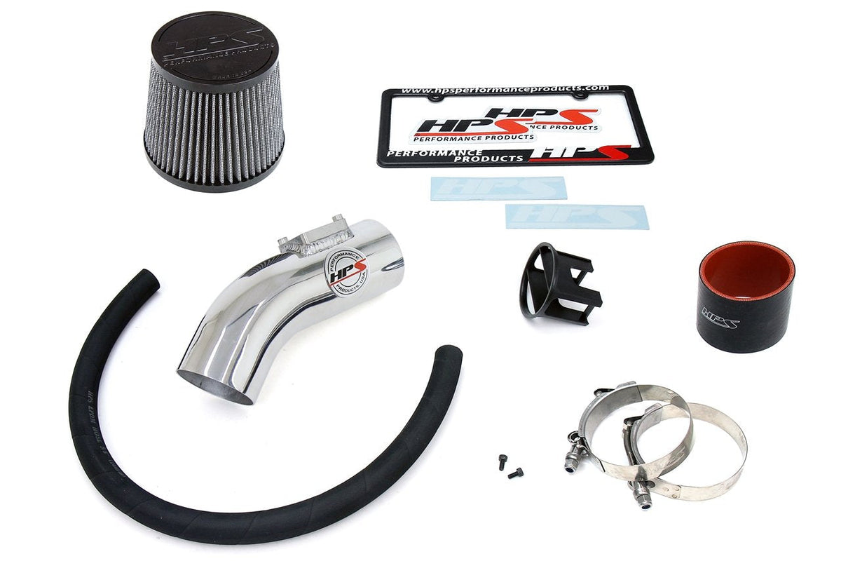 HPS Shortram Air Intake Kit 2009-2013 Mazda Mazda6 2.5L, Polish