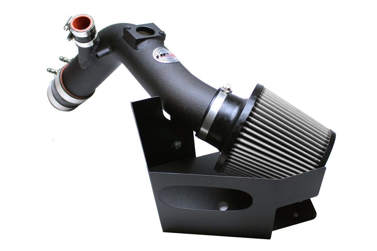 HPS Shortram Air Intake Kit 2008-2015 Mitsubishi Lancer Evolution X 2.0L, Includes Heat Shield, Black