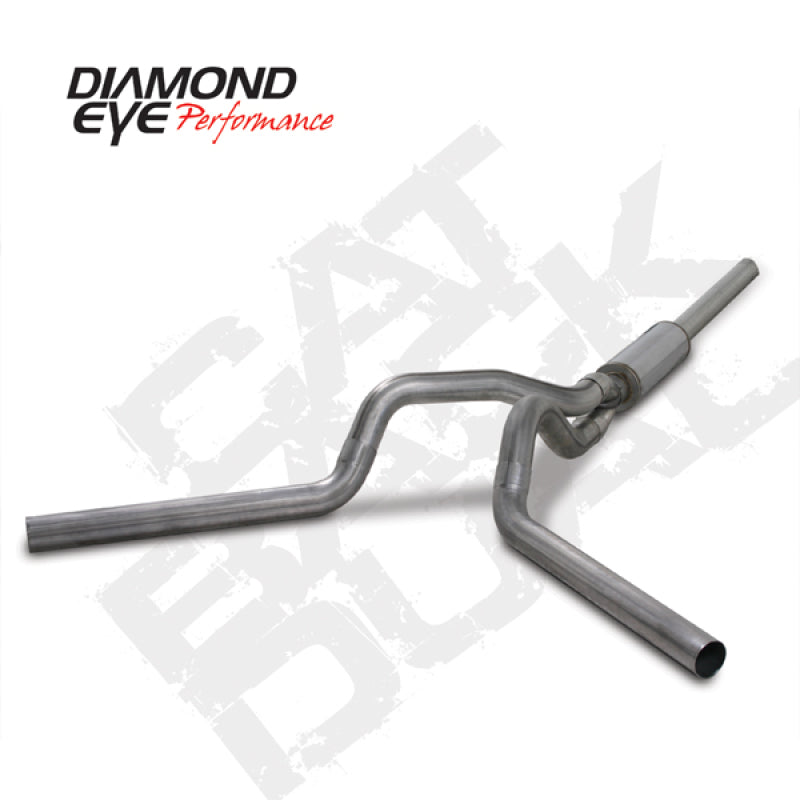 Diamond Eye Kit 4in CB Dual SS: 2004.5-2007.5 Dodge Cummins 600