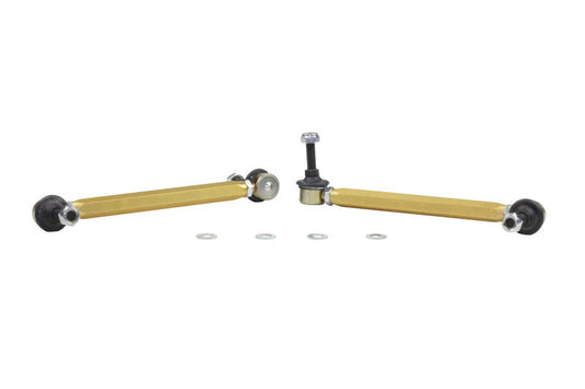 Whiteline Sway Bar Link Kit Heavy Duty Adj Steel Ball Mini Cooper 2001-2010