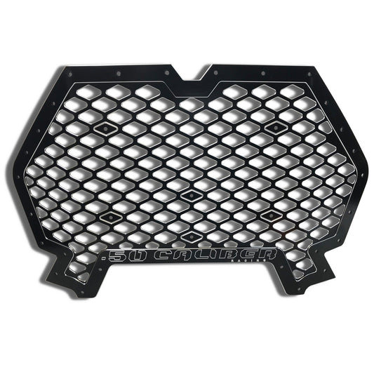50 Caliber Racing Billet Grill with Bumper Notch RZR XP 1000 / Turbo / S 2019+