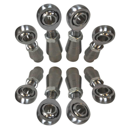 50 Caliber Racing 4 Link Rod End Kit - 3/4" Chromoly Heim - 1.5" OD Tubing