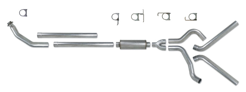 Diamond Eye Kit 4in TB Dual SS: 94-02 Dodge Cummins 5.9L