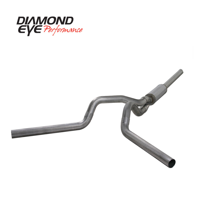 Diamond Eye Kit 4in CB Dual SS: 2004.5-2007.5 Dodge Cummins 600