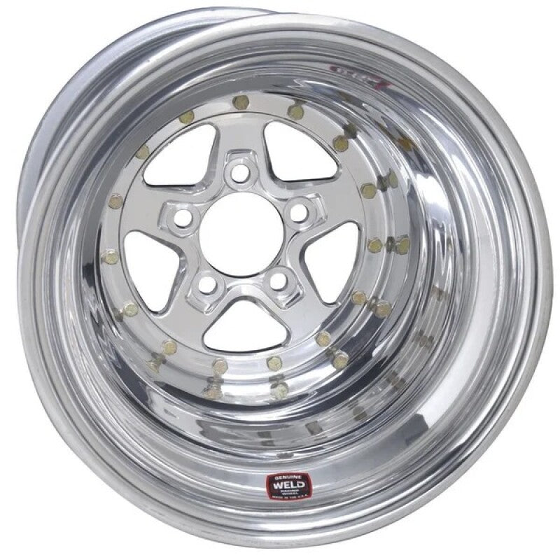 Weld Alumastar 2.0 15x10 / 5x4.5 BP / 6in. BS Polished Wheel - Non-Beadlock