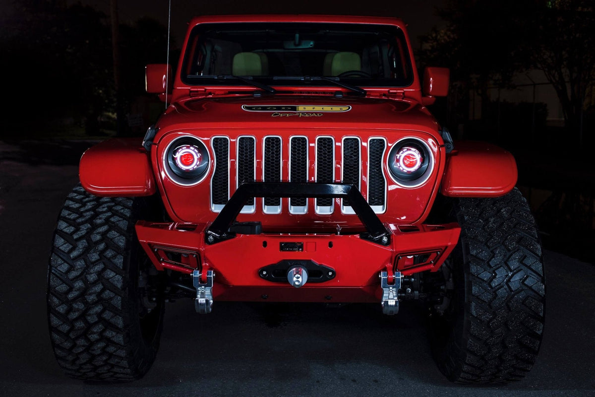 9" Jeep JL Wrangler & Gladiator Bi-LED Projector Headlights - Design Your Own