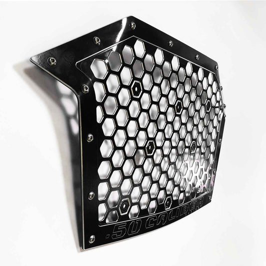 50 Caliber Racing Custom Billet Grille RZR PRO XP 2 and 4 seat