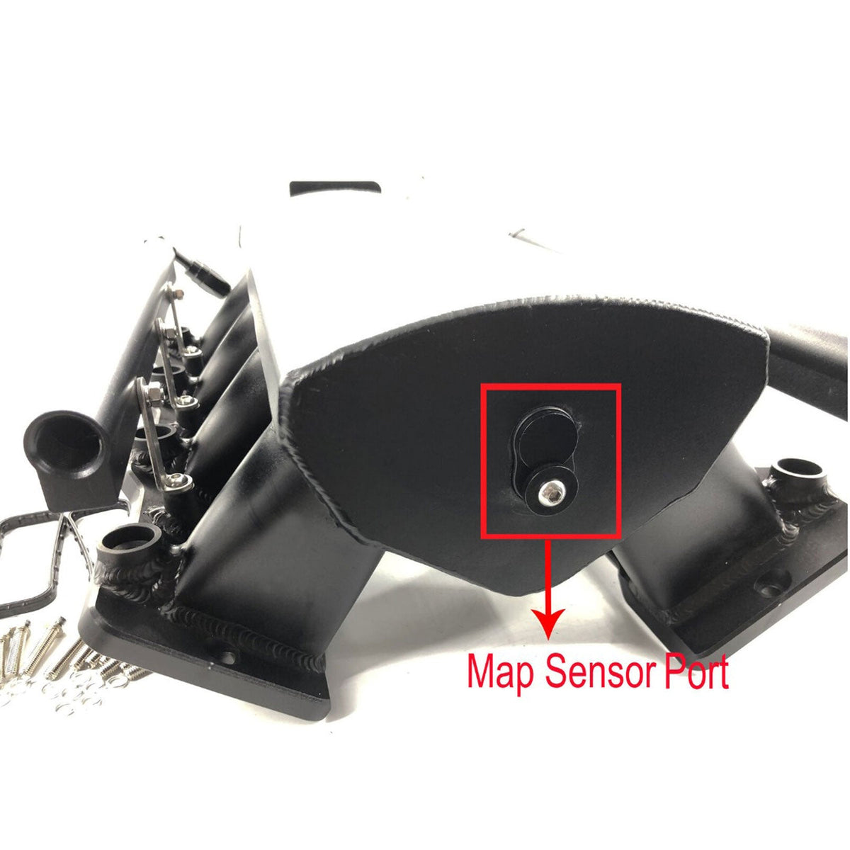 Bull Boost LS1 LS2 LS6 92mm Intake Manifold MAP Sensor Fuel Rail Throttle Body Cable Bracket