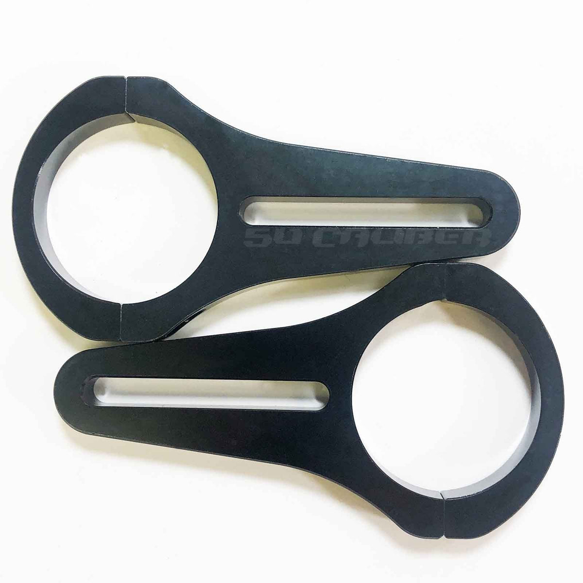 50 Caliber Racing 15" Convex Rear View Mirror with Clamps