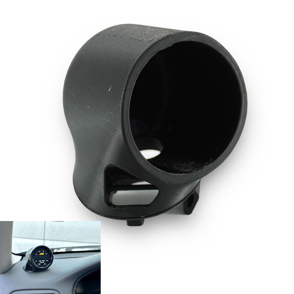 Bull Boost Gauge Pod Mount Single for Honda 1996-2000 Civic EK Functional Window Vent US