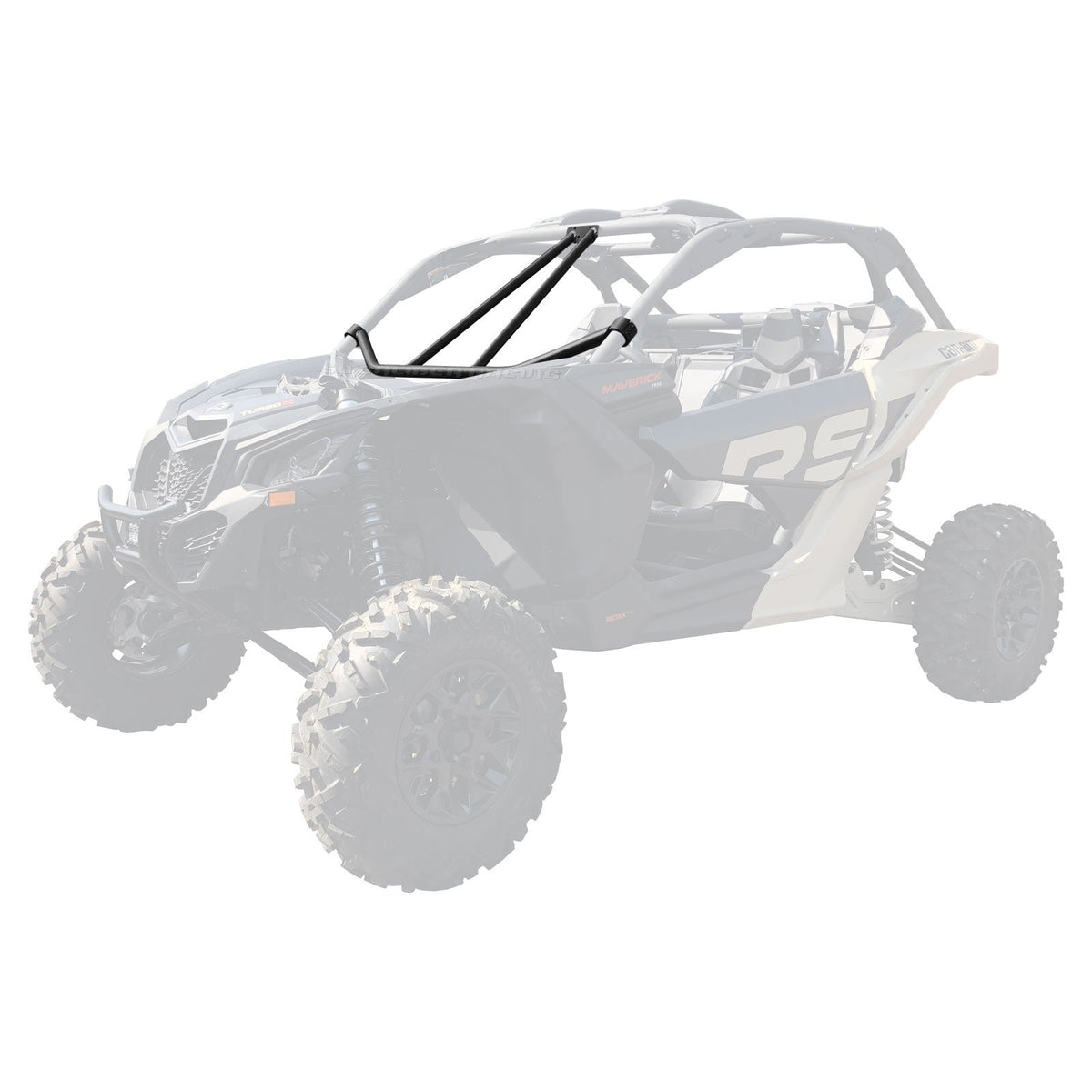 50 Caliber Racing Bolt-on Dash Intrusion V- Bar for Can-am X3