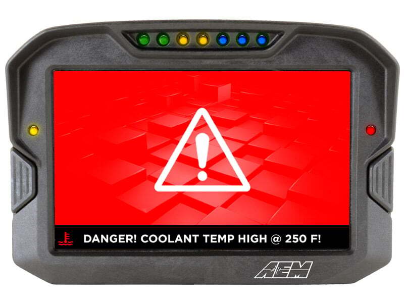 AEM CD-7 Non Logging Race Dash Carbon Fiber Digital Display (CAN Input Only) 30-5700