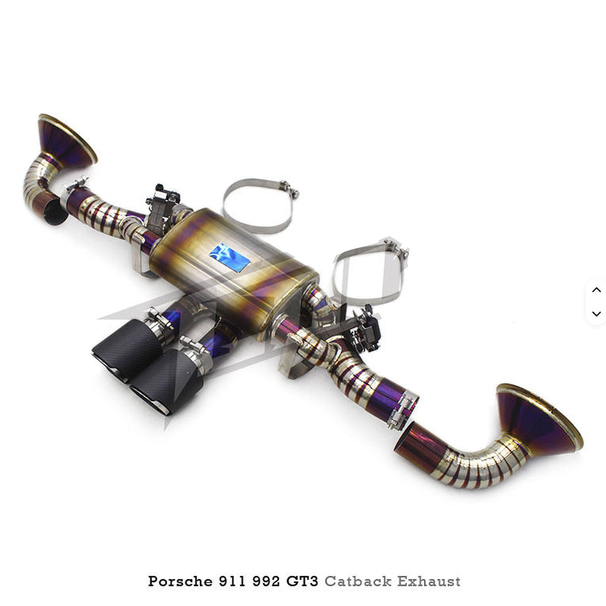 Bull Boost Titanium OEM Style Catback Exhaust for Porsche 992 992.1 992.2 GT3 RS GT3RS 4.0