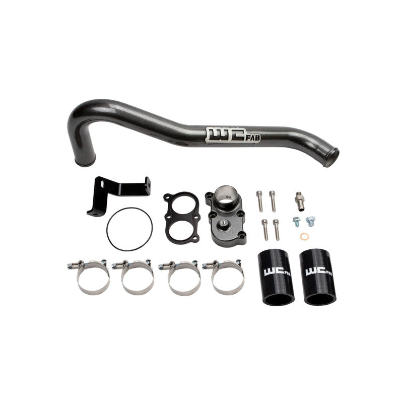 Wehrli 06-10 GM Duramax LBZ/LMM Thermostat Housing Kit - Candy Red