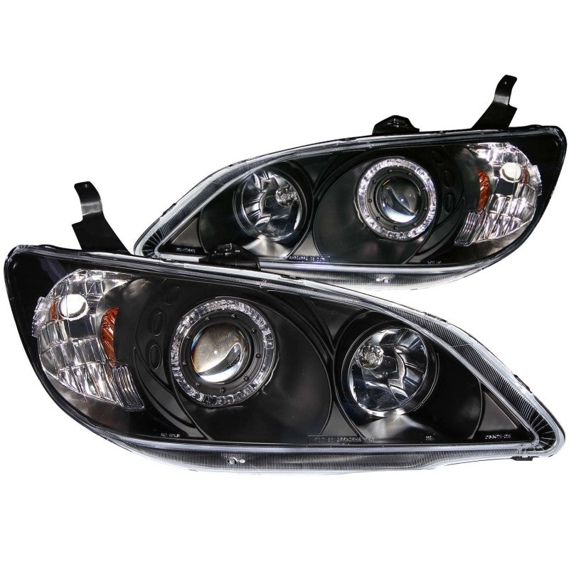 04-05 Civic Coupe/Sedan Projector Headlights, ANZO 121059