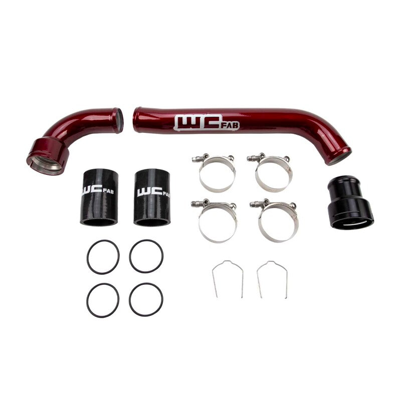 Wehrli 17-25 Ford Power Stroke 6.7L Upper Coolant Pipe Kit - Flat Black