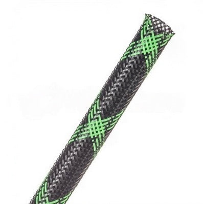Big7Kits Wire Wrapped in Black with Neon Green Tracer (Diesel)