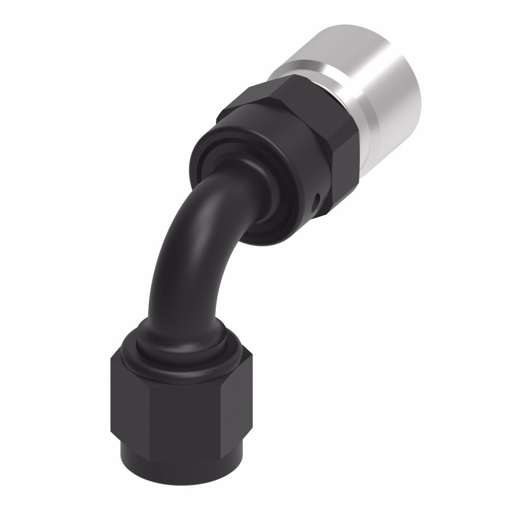 Aeroquip 6an StreetLite Crimp Fitting 90-Degree - FCL4232